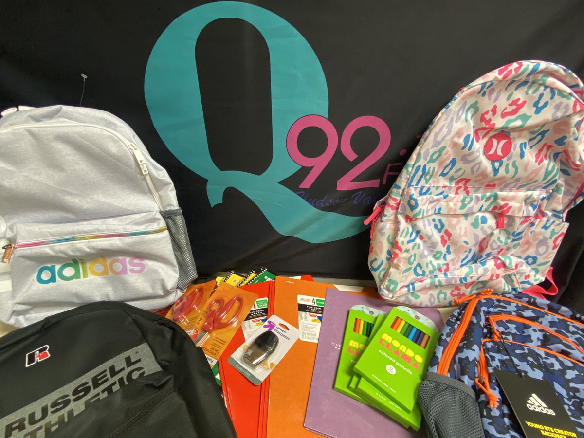 Only a few backpacks left for our Backpack Giveaway with our friends at the <a href="/pokplaza/">Poughkeepsie Plaza</a> ! 

Listen to Annie in the Morning with Ryan for your chance to win and be in the drawing for the $250 Poughkeepise Plaza gift card! 🍎🎒📚🚌

#backtoschool #backtoschoolgiveaway