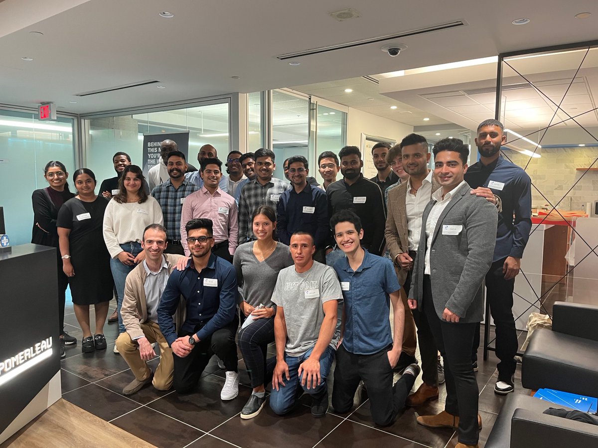 Pomerleau's tweet photo. Did you Know? Yesterday, the Ottawa team created history by accepting 30 new graduates as interns. This is Ottawa's largest intern cohort to date. Interested in working with us? Check out👉: https://t.co/HlhLRaeQwT #Ottawa #ON https://t.co/rKgUjVkDsX