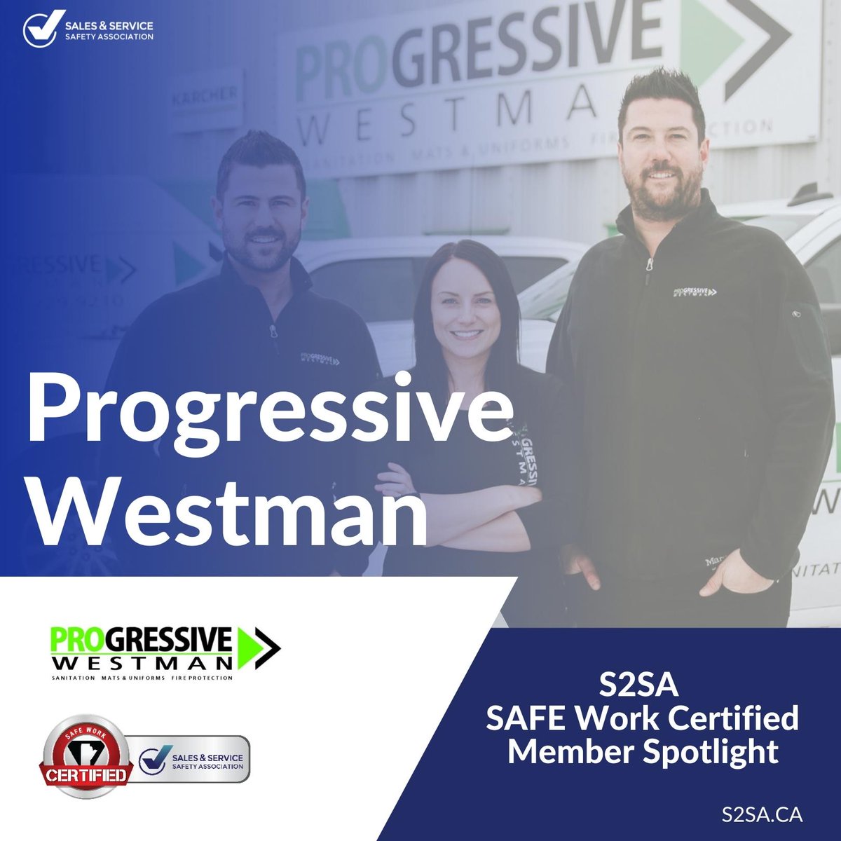 S2SA_MB's tweet photo. Our SAFE Work Certified member for this week is Progressive Westman.
1/4
#MemberSpotlight #S2SA #SafeWork #Safety #SafeWorkCertification #SafeWorkCertified https://t.co/l7GLAtyMhJ
