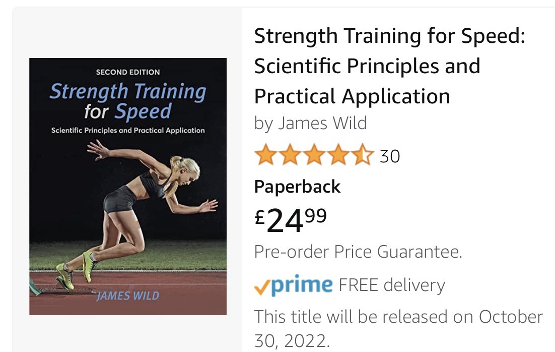 Pleased to say the 2nd edition of My book (release date 30th Oct) will now also be available as an ebook.

Among a number of changes, what was a picture-based exercise library will now be a video-based library (accessible through QR codes). An eg video is in my next tweet…1/2