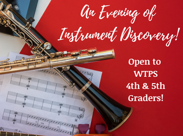 Attention all 4th &amp; 5th Grade Students &amp; Families! Join WTPS for an Evening of Instrument Discovery! #WallTogether Click the link for additional information and registration. wallpublicschools.org//site/default.…