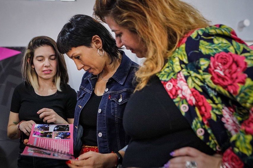 mayrasmendoza's tweet photo. Conversamos sobre la importancia de ocupar estos espacios para romper con los estereotipos históricamente instalados.

¡Felicitaciones por lo que hacen! Es un orgullo que nuestra ciudad cuente con mujeres que nos representan así y constituyen a la igualdad de géneros.💜👍🏼 https://t.co/d7B0ATzmdJ