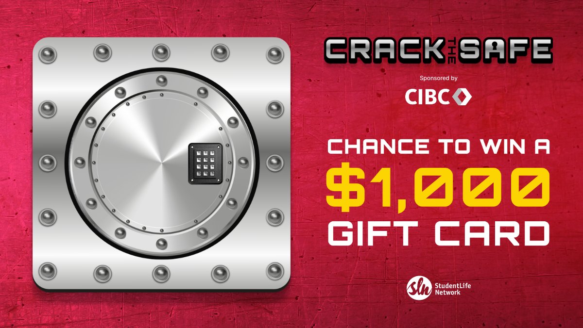 Play Crack the Safe today for your chance to win a Visa* Gift card worth up to $1,000◊! 🔐 Conditions apply.  crackthesafe.ca/?utm_content=s…