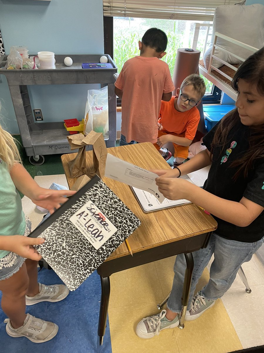 First science lab underway. <a href="/McQueeneyESISD/">McQueeney Elementary</a> <a href="/SeguinISD/">Seguin ISD</a>