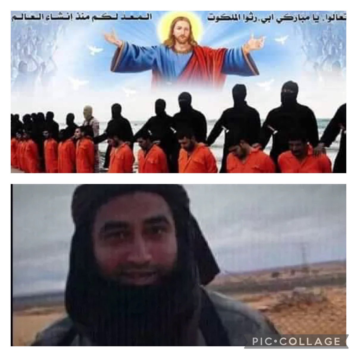 YakoElish's tweet photo. Libye : l'auteur du martyre abominable des 21 coptes en 2015,  le terroriste Almahdi Danko,  liquidé aujourd’hui par l’armée nationale lybienne dans la région de Marzak. https://t.co/jngM1OUQt4