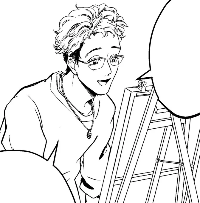 「絵を見せることは自分のケツの穴を見せるようなもの。どうせ見せるなら綺麗な方がいいでしょ」という先生の言葉が忘れられない。

#絵描きさんと繋がりたい #イラスト #秋の創作クラスタフォロー祭り #メガネ男子 #漫画家志望 
