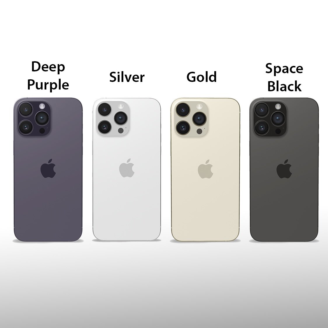 iFace_US's tweet photo. The new iPhone 14 Pro colors are great! #iPhone14 #AppleEvent #iphone14pro https://t.co/NWUy9w8IGc