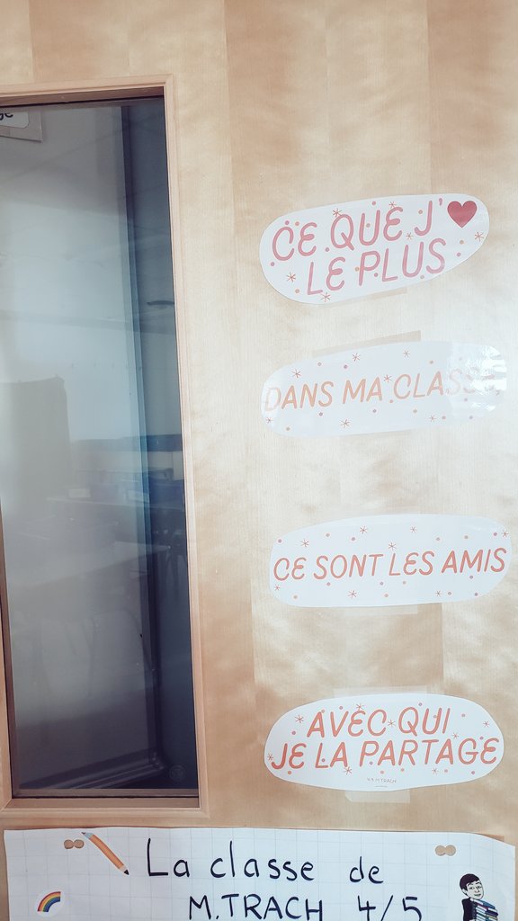Ce que j'aime le plus dans ma classe, ce sont les ami(e)s avec qui je la partage! Bienvenue à la classe de 4/5 Trach. Bonne rentrée scolaire à tous! @LeMarchantElem