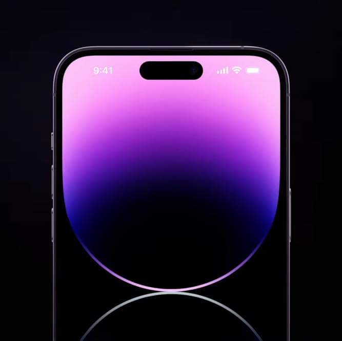 LaCasaDeLaTech's tweet photo. Este es el #iPhone14 con su nuevo Notch tipo pildora, según Apple, este Notch tiene la capacidad de crear y acompañar algunas notificaciónes, Apple lo llama "Dymamic Island"

¿Ustedes que opinan? https://t.co/LjCANXxMvb