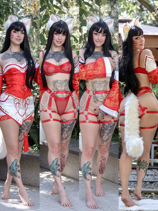 Ahri ❤️ https://t.co/buqblZQ856<a href="/tag/ahrilol"class="tags"><span>#ahrilol</span></a>