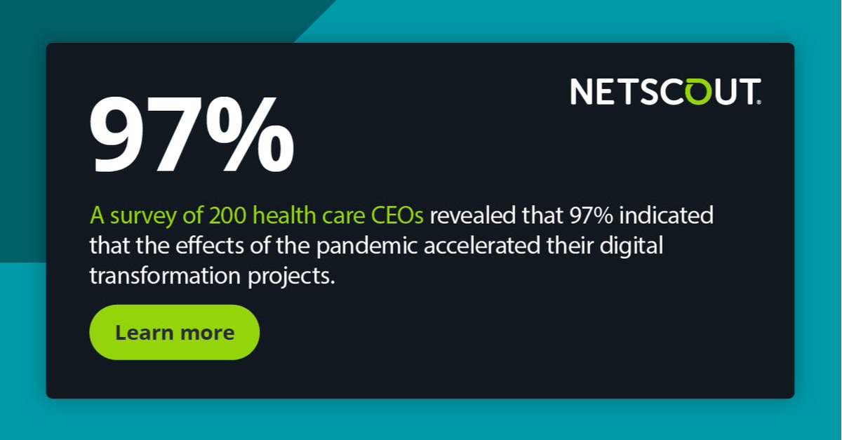 SecurityUX's tweet photo. Many healthcare initiatives during the last couple of years are directly related to improving patients' experience &amp; access to medical support. @NETSCOUT dives into how Telemedicine, Patient portals, and UCaaS have skyrocketed and how to maintain quality. https://t.co/UHLRJQZs0q https://t.co/uv4Hi5JMoG