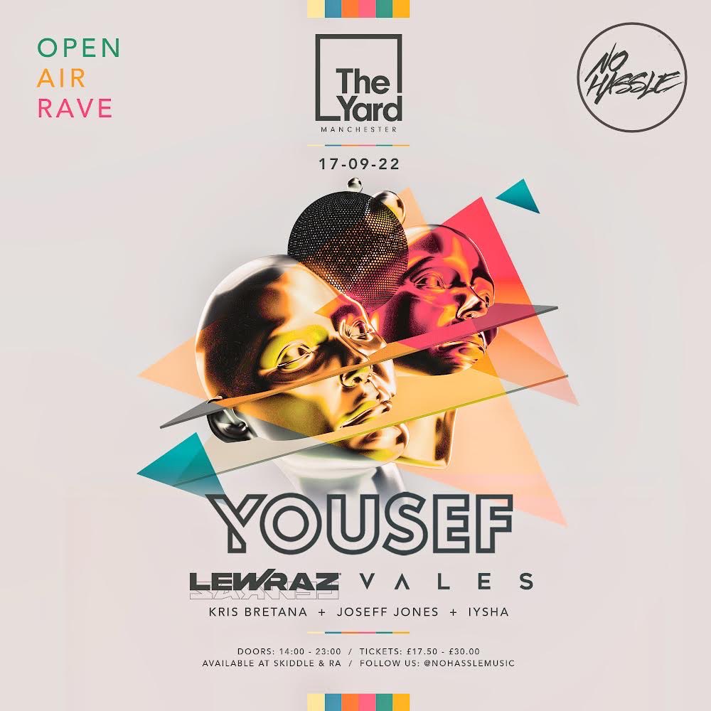 Manchester are you ready for <a href="/yousefcircus/">Yousef</a> ? <a href="/nohasslemusic/">No Hassle</a> returns ...tickets - skiddle.com/whats-on/Manch…