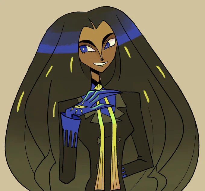 i think geeta looks cool #pokemon #pokemonscarletviolet 