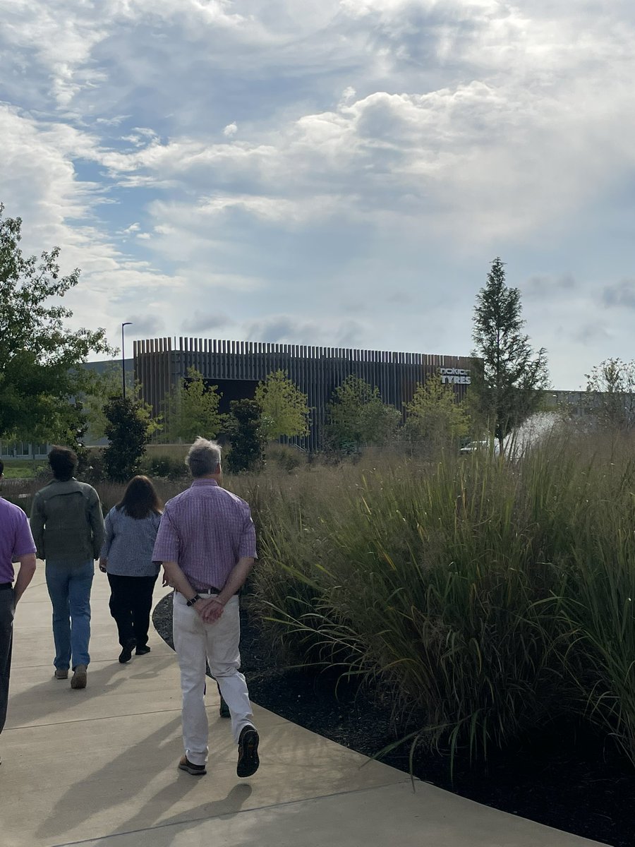 I got to tour the <a href="/NokianTyresCom/">Nokian Tyres</a> plant in Dayton today with <a href="/Thrive_RP/">Thrive Regional Partnership</a>. The last time I was in a tire plant (40 years ago) it was grimy and sootie. Nokian was pristine and they take sustainability very seriously. What a great addition to our region. Thanks Wes Bolling.