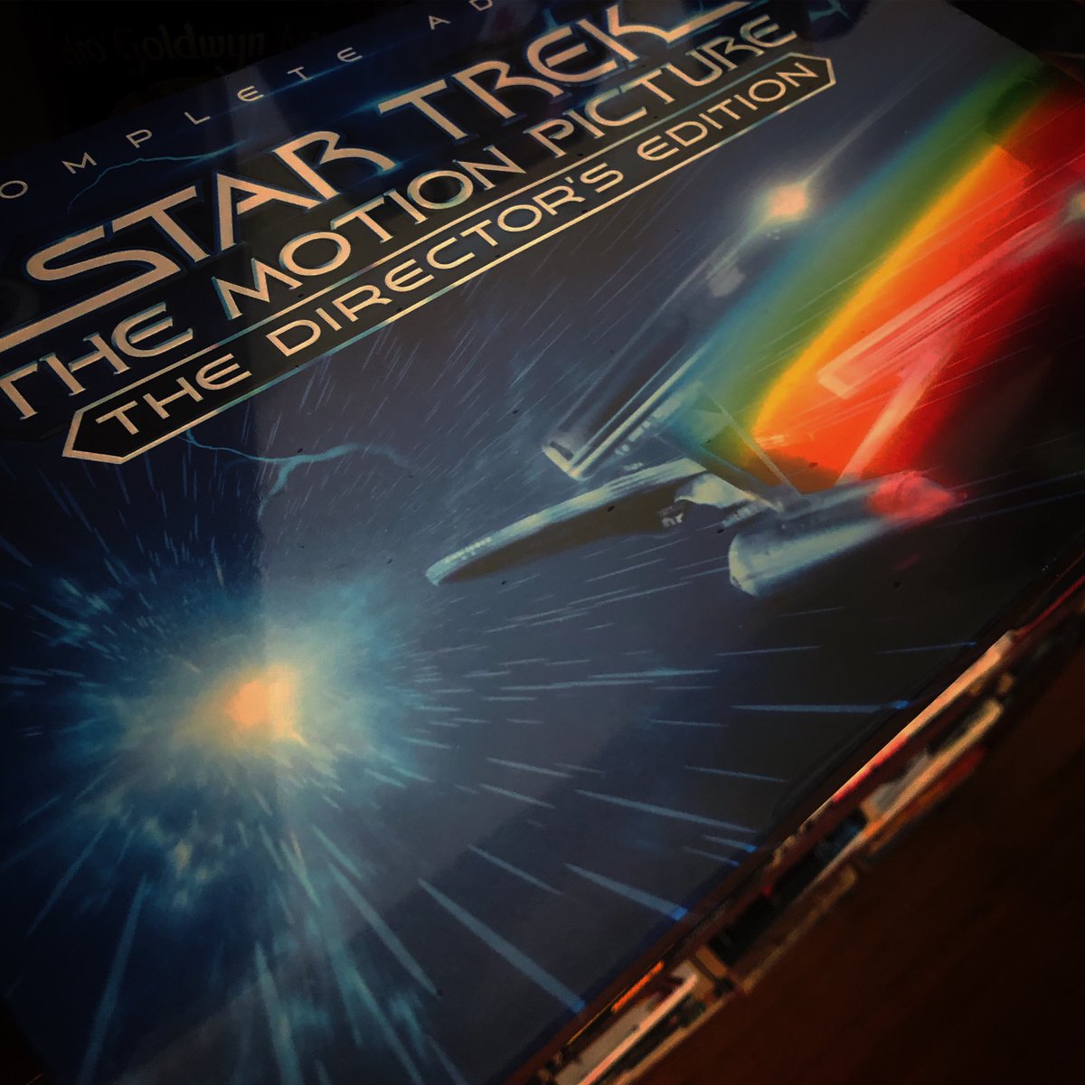 wixpix's tweet photo. The Human Adventure has been delivered. #startrekthemotionpicture #directorsedition @startrek @StarTrekVisComp @TmpBlu #4kuhdbluray https://t.co/nlVugP06U6