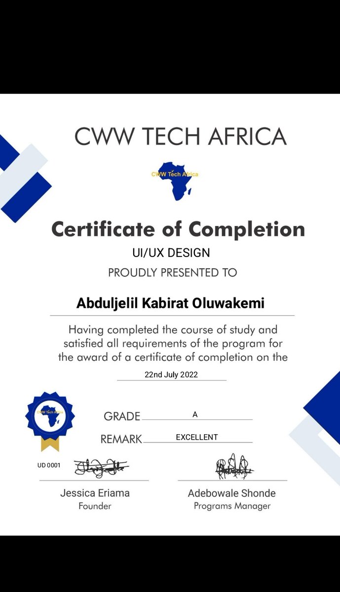 Kabeeroh02's tweet photo. We are certified 👍

#uiuxdesigner #uiux #uidesignpatterns #uidesign #couragejr #uxdesign #uxinspiration #userinterfacedesign #webdesign #webdesigner #DrAyindeUi #webdesigninspiration #webdesigns #designinspiration #graphicsdesigner #dribbble #uitrends https://t.co/k4apDw5UZW