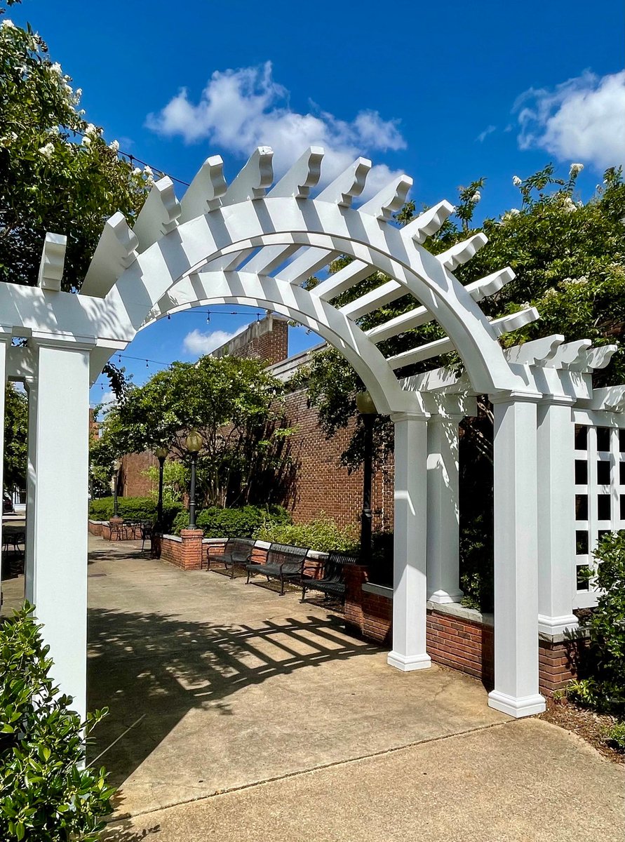 With September rolling in, so will Fall weather! The Breezeway is a popular gathering spot in Downtown Opelika. Soon we'll see those those trees turn to fall colors!