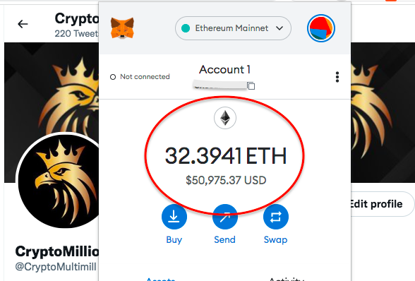 CryptoMillionaire ™ tweet media