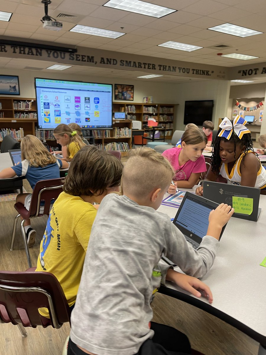 4th &amp; 5th Ss played Research Bingo. Using the amazing research resources provided by <a href="/CherokeeSchools/">Cherokee Co. Schools</a> and a colorful Bingo Board created in <a href="/canva/">Canva</a> , Ss flexed their research and tech skills with this project! Go <a href="/bascombbobcats/">Bascomb Elementary</a>!  <a href="/CcsdMedia/">MediaCCSD</a> <a href="/CherokeeSchools/">Cherokee Co. Schools</a>