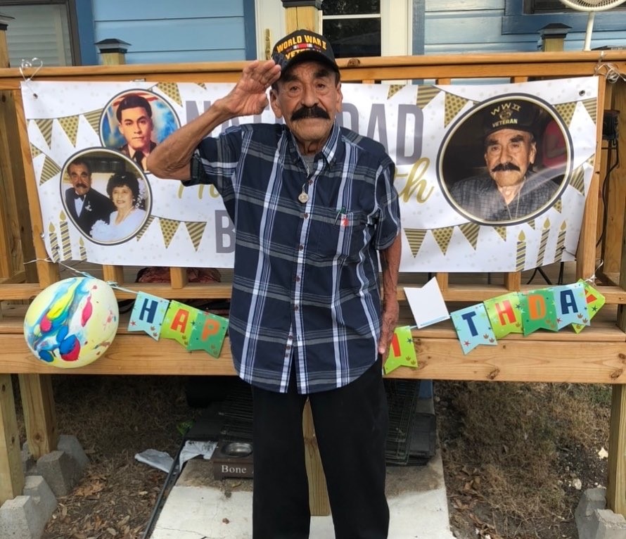 RobertPriceTV's tweet photo. Happy Birthday to Natividad Rocha of San Antonio!! He's turning 101 years old. Good genes clearly run in his family. His older brother Fortino is 108, and their younger sister Guadalupe is almost 99. Learn more about these long-living San Antonio siblings tonight at 10 on News 4! https://t.co/RmHD5scmH9