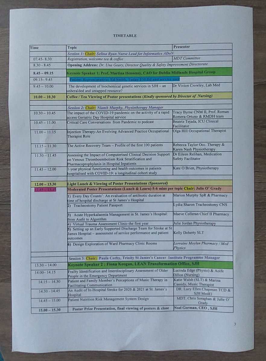 Julie O' Grady (@julie_o_grady) on Twitter photo Excitement building here <a href="/stjamesdublin/">St James's Hospital</a> for the 13th Annual MDT Conference tomorrow. We have 46 large posters on display and a jam packed timetable! And it's free!! <a href="/sarah_moore55/">Sarah Wade</a> <a href="/sarapau69352070/">sara paul</a> <a href="/astghughes/">Gerry Hughes</a> <a href="/niamhphysio/">Niamh Murphy</a> <a href="/TCDGerontology/">TCD Medical Gerontology</a> <a href="/AudreyOHalloran/">Audrey O'Halloran</a> @Ao_Dillon @OrlaVeale Excitement building here <a href="/stjamesdublin/">St James's Hospital</a> for the 13th Annual MDT Conference tomorrow. We have 46 large posters on display and a jam packed timetable! And it's free!! <a href="/sarah_moore55/">Sarah Wade</a> <a href="/sarapau69352070/">sara paul</a> <a href="/astghughes/">Gerry Hughes</a> <a href="/niamhphysio/">Niamh Murphy</a> <a href="/TCDGerontology/">TCD Medical Gerontology</a> <a href="/AudreyOHalloran/">Audrey O'Halloran</a> @Ao_Dillon @OrlaVeale