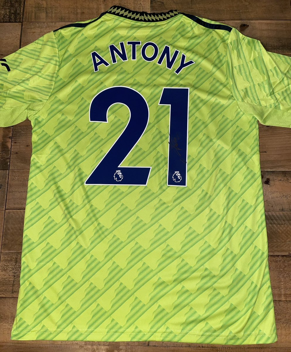 AdamGraphs's tweet image. SIGNED ANTONY MANCHESTER UNITED 22/23 SHIRTS