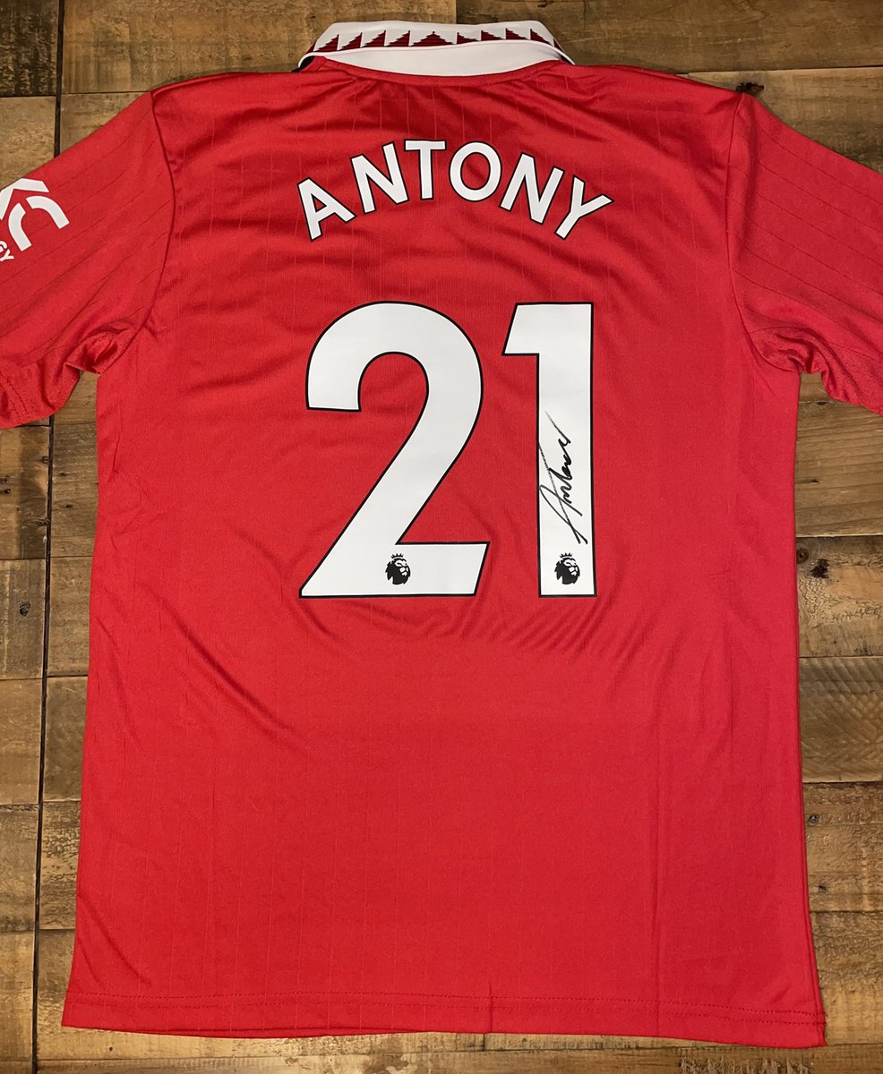 AdamGraphs's tweet image. SIGNED ANTONY MANCHESTER UNITED 22/23 SHIRTS