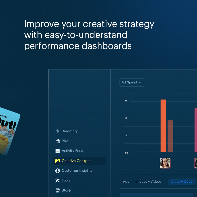 triplewhale's tweet photo. Get Back In The Driver's Seat Of Your Creative Strategy 👩‍🚀