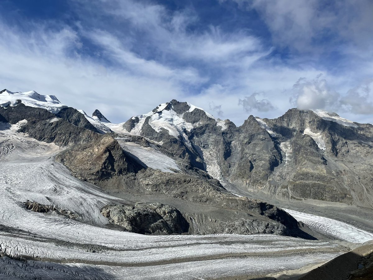 _AmeliaHobson's tweet photo. I am currently away in Switzerland with UoE on an Alpine Field Corse as part of my final year! I have had the opportunity to go to some amazing places - Diavolezza and the Swiss National Park to name a few! #fieldch https://t.co/GQ3jaZm8UZ