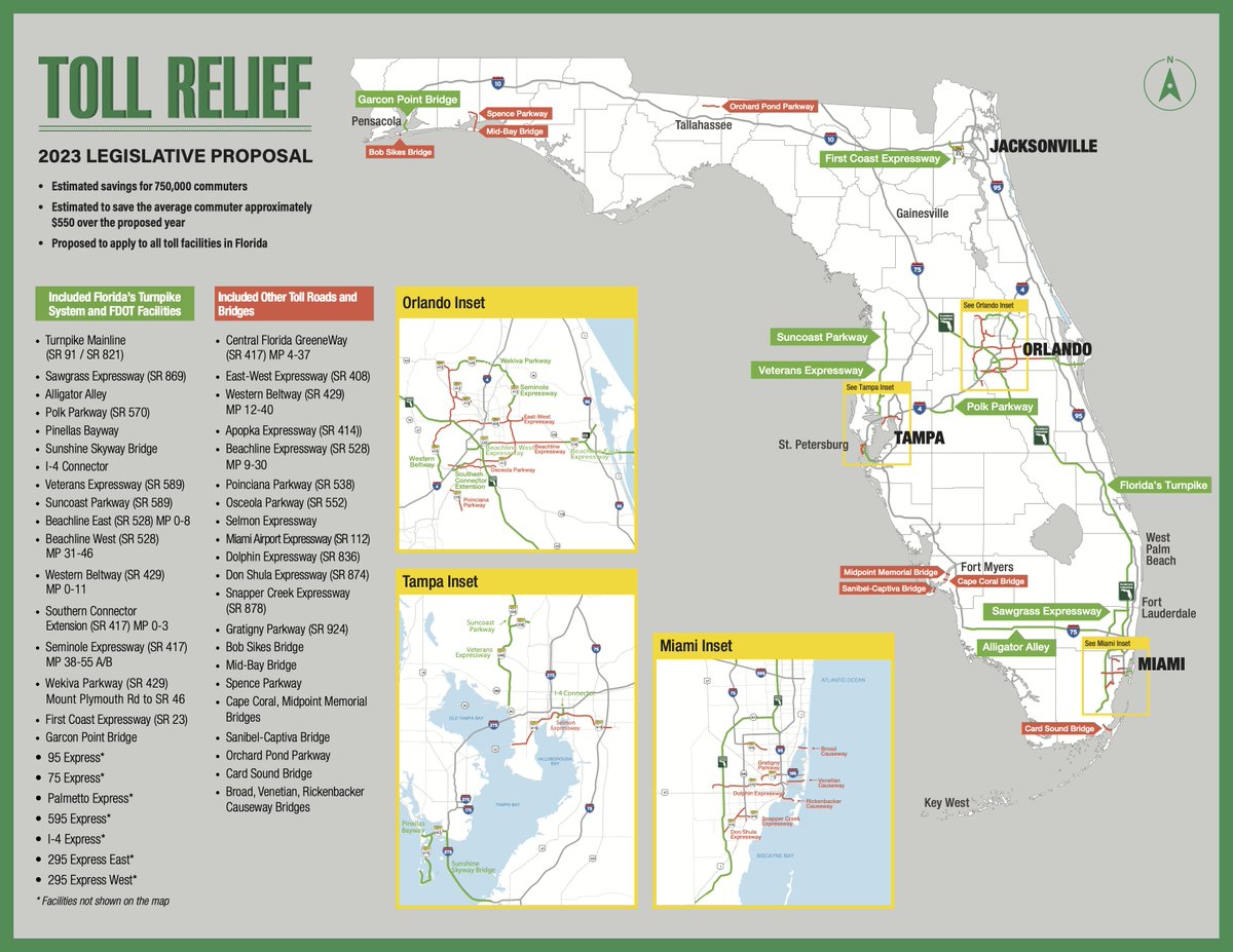 Ron DeSantis on Twitter "Today, I proposed discounts for commuters at