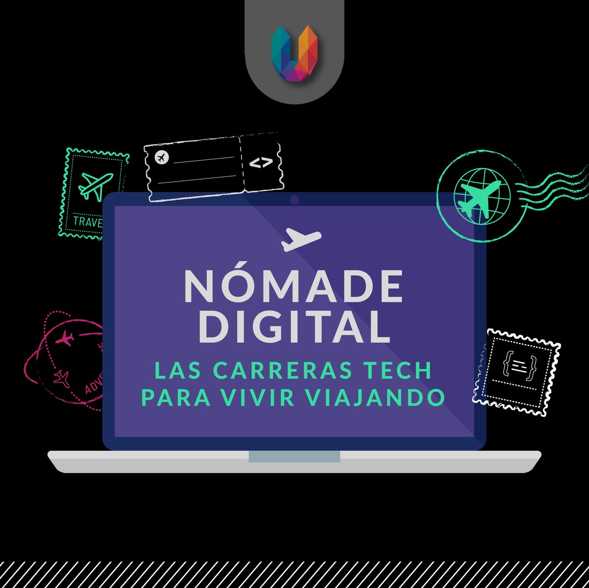 growuphr's tweet image. Muchas personas sueñan con vivir viajando, pero… ¿de qué debo trabajar para lograrlo? 🤔 Lo respondemos hoy en nuestro #GrowupTech. 😎