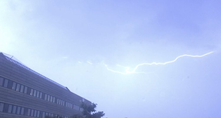 Emmabelle53's tweet photo. Very much enjoyed the #PastAsNightmare conference in Reading over the last few days. Heard some fantastic papers, and finishing my own near midnight while watching an incredible lightning storm was appropriately Gothic! https://t.co/oYrbFF1Zkp