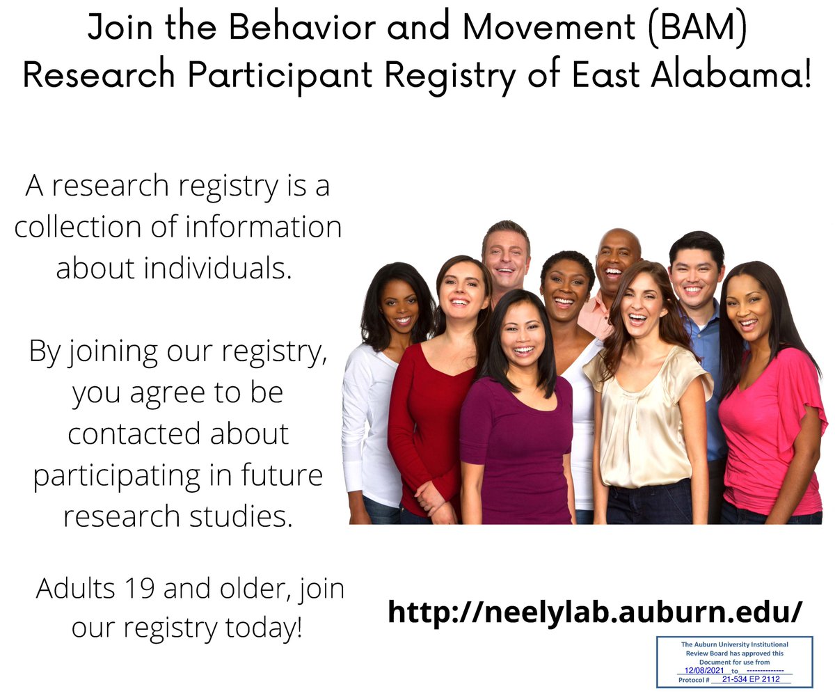 Join our research registry and you may be selected to participate in future studies.