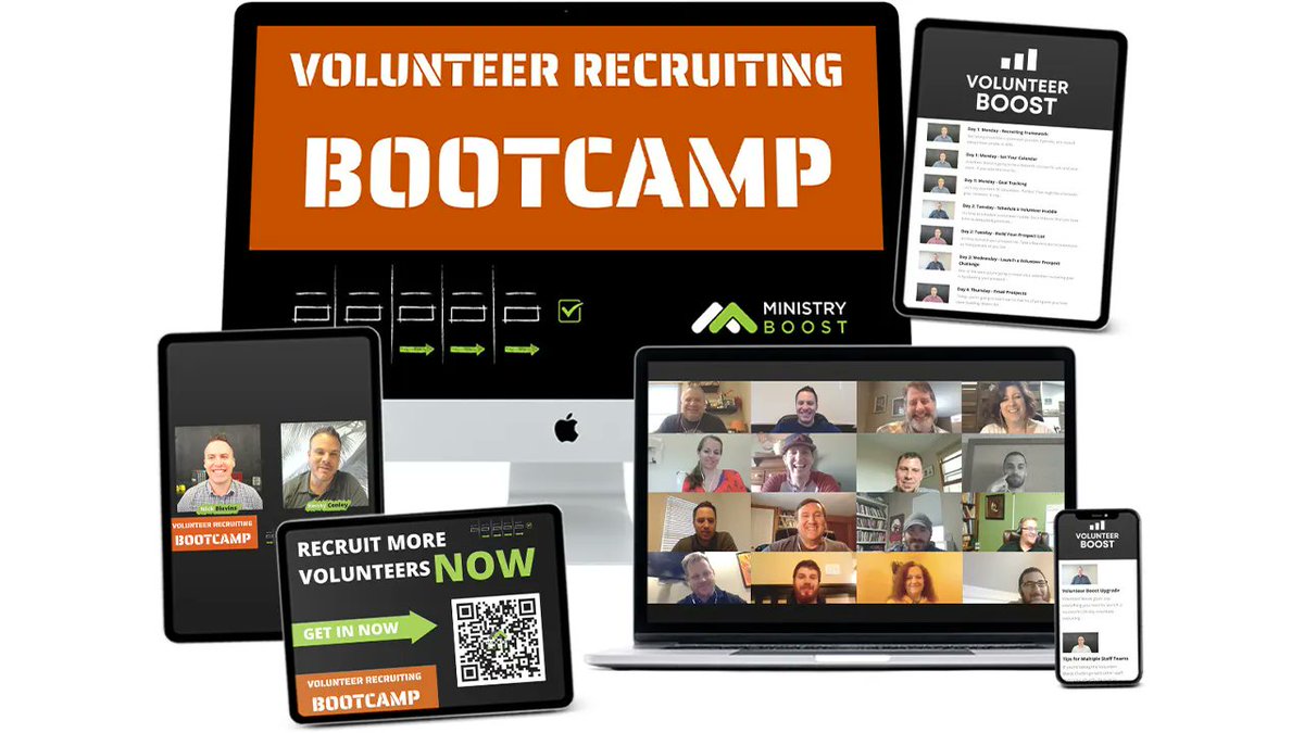 ministryboost's tweet photo. The Volunteer Recruiting Bootcamp is a 3-day bootcamp where you’ll build a strategy to finally solve your volunteer recruiting problem. It all starts on Sep 19. Get details and register here:

https://t.co/8Vomd9t6GA

#kidmin #youthmin #stumin #iamnextgen #fammin https://t.co/ac0NSIHgZ4
