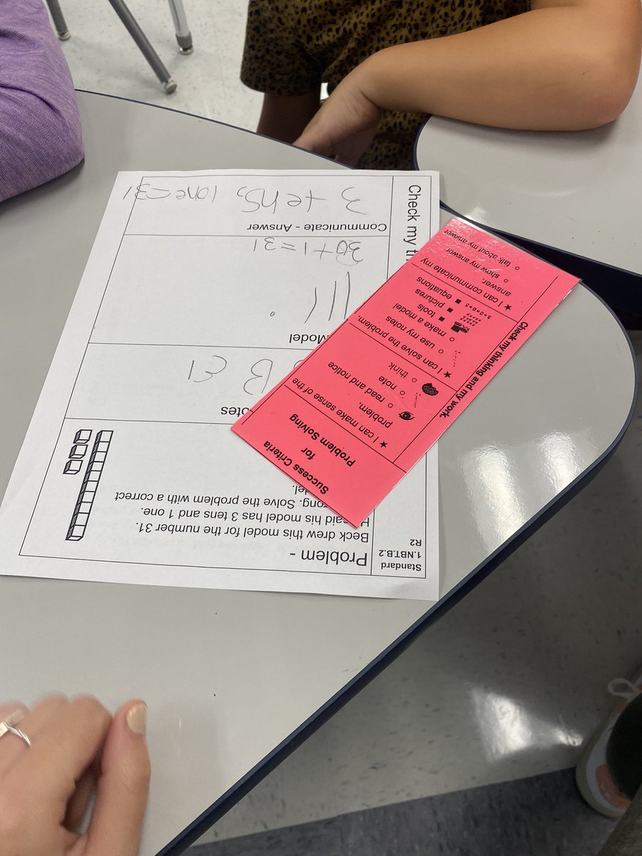 MsCanning1's tweet photo. Problem solving practice in whole and small group math! https://t.co/q70ozCpRYH