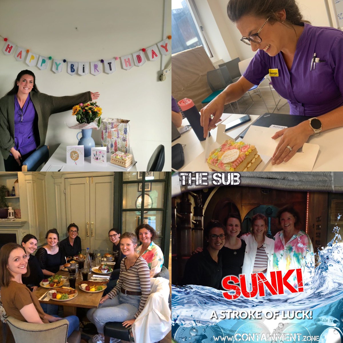 ASPH Speech and Language Therapists (@slt_asph) on Twitter photo Happy big birthday to <a href="/Georgia__Doran/">Georgia Doran</a> π3οΈβ£0οΈβ£π we celebrated with cake, an escape room and a meal π₯³ Happy big birthday to <a href="/Georgia__Doran/">Georgia Doran</a> π3οΈβ£0οΈβ£π we celebrated with cake, an escape room and a meal π₯³