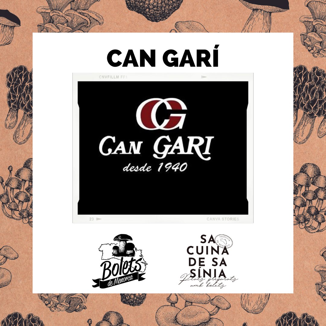 boletsdemenorca's tweet photo. 🍄PUNTOS DE VENTA 

🏠Supermercats CA'N GARÍ
📍Av. Vives Llull, 38, Mahón
📍Plaça Eivissa, 5, Mahón
📍Av. Fort de l'Eau, 94, Mahón

💯Producción artesanal y de máxima calidad

#boletsdemenorca #cangari #sacuinadesasinia #bolets #setas #productolocal #productodemenorca #menorca https://t.co/gwhm3uQQks