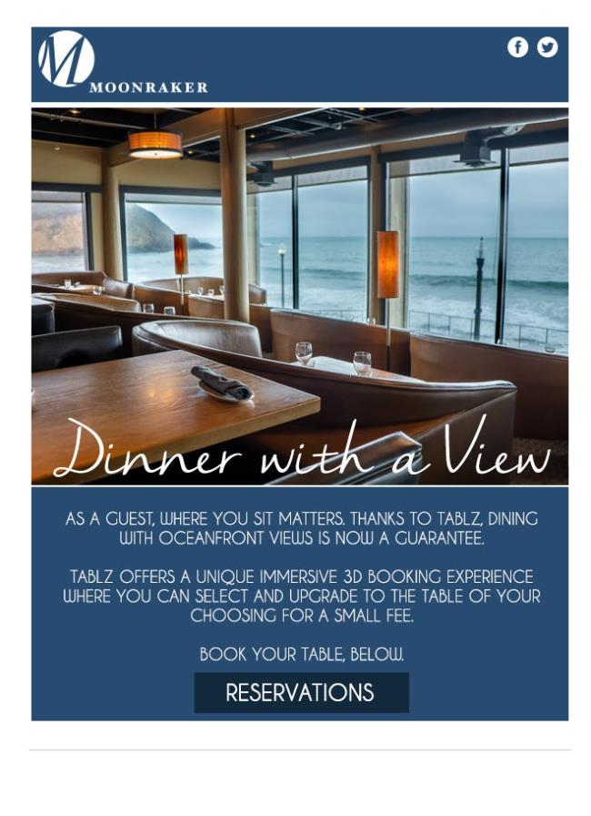 Enjoy Dinner with a View (Guaranteed) by Booking with Tablz! bit.ly/3KUOv9c
