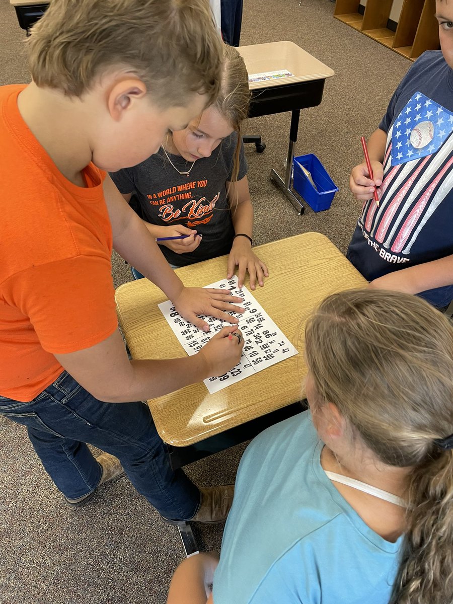 MrLangemo's tweet photo. Day 2 has been completed.  We are getting the hang of all the new routines.  Today we completed the 100’s Activity.  It helped us work as a team, problem solve, game plan, and work a little with numbers! https://t.co/cUESoOhlH5