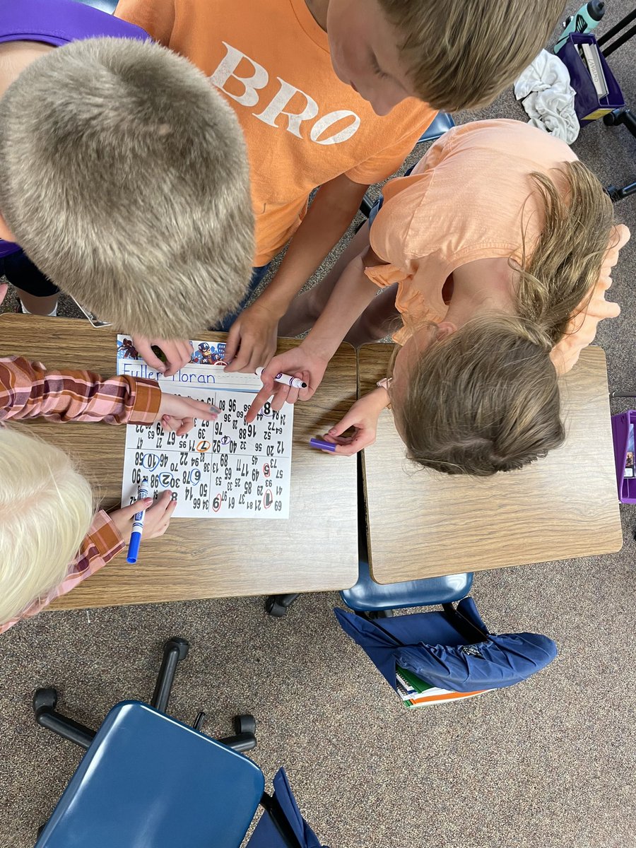 MrLangemo's tweet photo. Day 2 has been completed.  We are getting the hang of all the new routines.  Today we completed the 100’s Activity.  It helped us work as a team, problem solve, game plan, and work a little with numbers! https://t.co/cUESoOhlH5