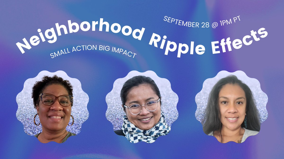 You're invited!

Celebrate National Good Neighbor Day with us and neighbors everywhere.

On Sept 28, we're hosting a virtual showcase of neighbors who are creating waves of connection in three communities across the US.

Learn more and register: socialhealthlabs.com/showcase