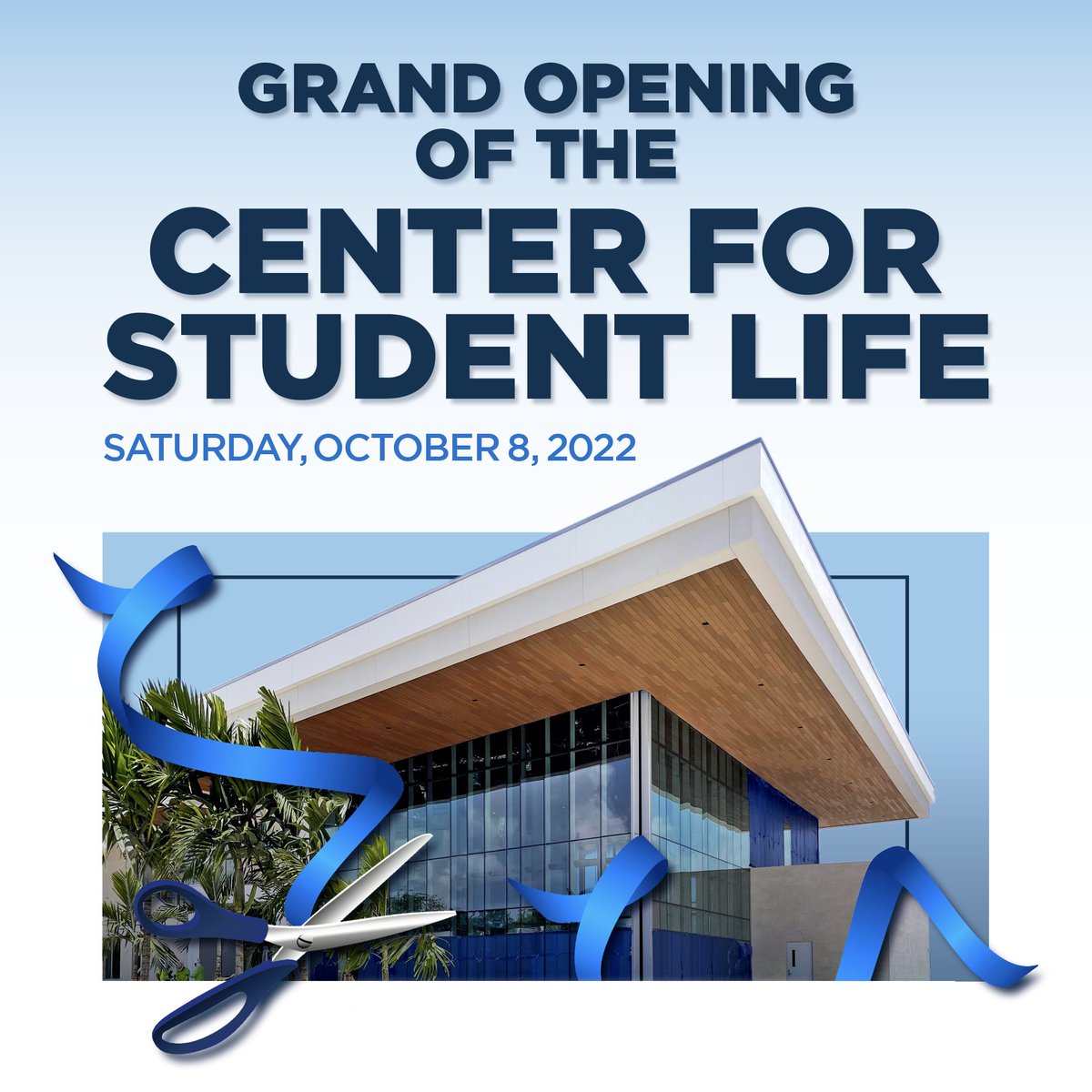 One month away! The Center for Student Life is set to open on October 8. This state-of-the-art building, equipped with flexible spaces, a gym and performing arts space, and more, will be at the heart of student life and learning at the Marian C. Krutulis PK-8 Campus.