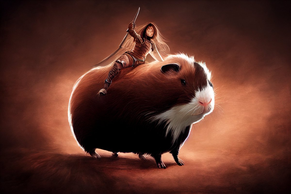 AMAI_Digital's tweet image. What is a warrior without her faithful steed? #midjourney #AIart