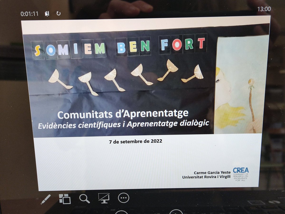karmeyeste's tweet photo. No hi ha millor començament de curs @SaLeaCom @CdaXarxa #institutescolaMediterrani #Campclar #passioxeducacio https://t.co/t8GYe44fGZ