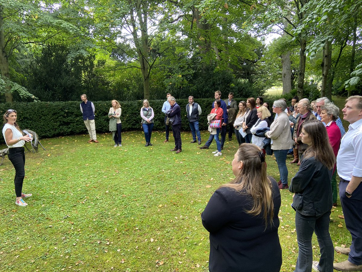 ClareSturla's tweet photo. Fantastic @ScotLandEstates Walk and Talk @FloorsCastle today focused on visitor management/experience. A great deal of insight and knowledge shared on how they have created such a successful visitor attraction. https://t.co/nT3FrpdC31