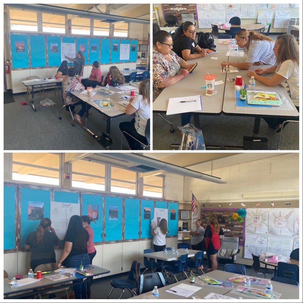 OMSD_FCE's tweet photo. Shout out to @Berlyn_OMSD parent learners! Mrs. Tania Ybarra-Folson introduced learning targets and literacy strategies! https://t.co/hFM5slR7OK