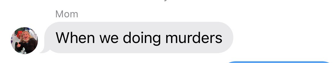 Maybe my mom and I should fully type out Only Murders in the Building when discussing when to watch