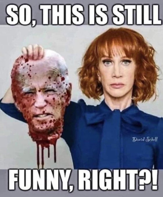 Don't Worry @kathygriffin ,us PATRIOTS fixed your Meme for you 😆.. Just like we'll fix every other problem..👊💥💯🇨🇱💥🇺🇸..#TrojanWarriors 
#TRUMP2024