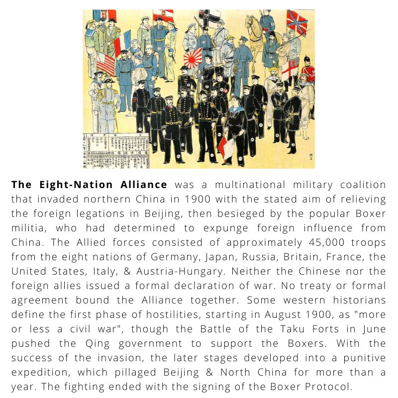 BritishHistorym's tweet photo. #otd 7 September 1901 – The Boxer Rebellion in Qing dynasty (modern-day China) officially ends with the signing of the Boxer Protocol.
#BoxerRebellion #OnThisDayInHistory #d7sep #History https://t.co/e0SRp3Yj0p