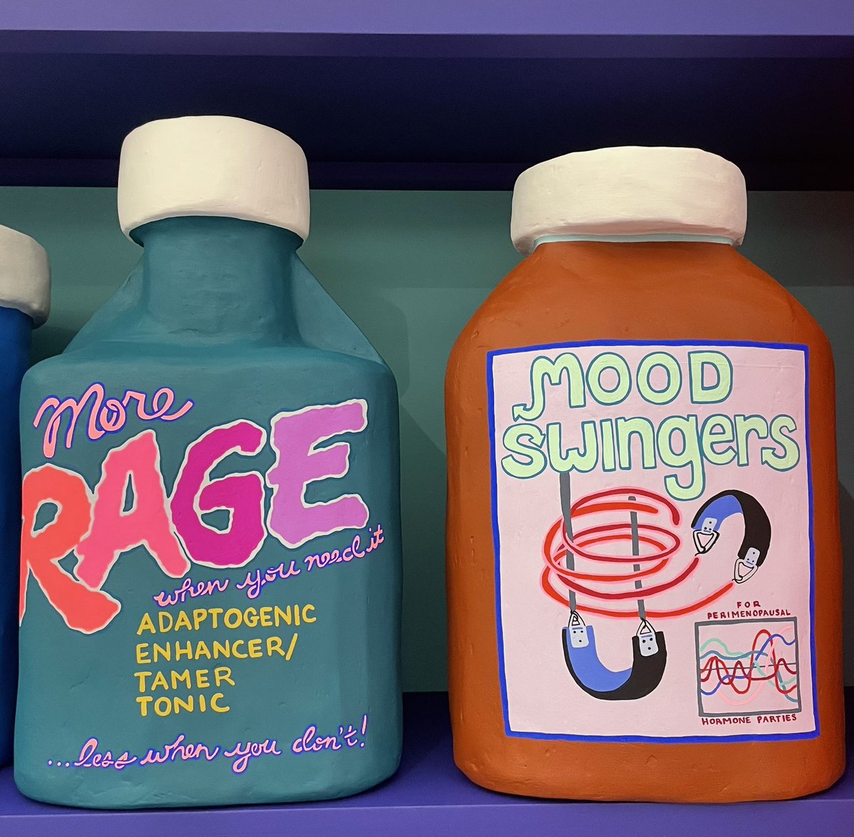 LTMenopause's tweet photo. More rage when you need it…less when you don’t. @maconreedstudio you are brilliant!
#mentalhealth #menopause #letstalkmenopause
#springbreakartshow
#nyc
#artist https://t.co/2rpTtdf4Px